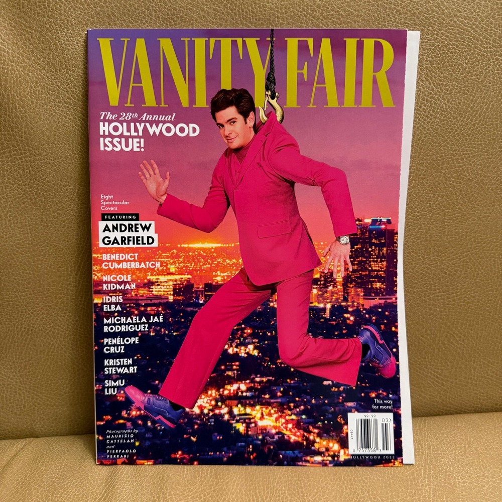 Vanity Fair March 2022 Hollywood Issue Andrew Garfield Cover Nicole Kidman Dune